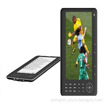 7Inch high perfomance Touch Panel promotional wholesale E- Book Reader